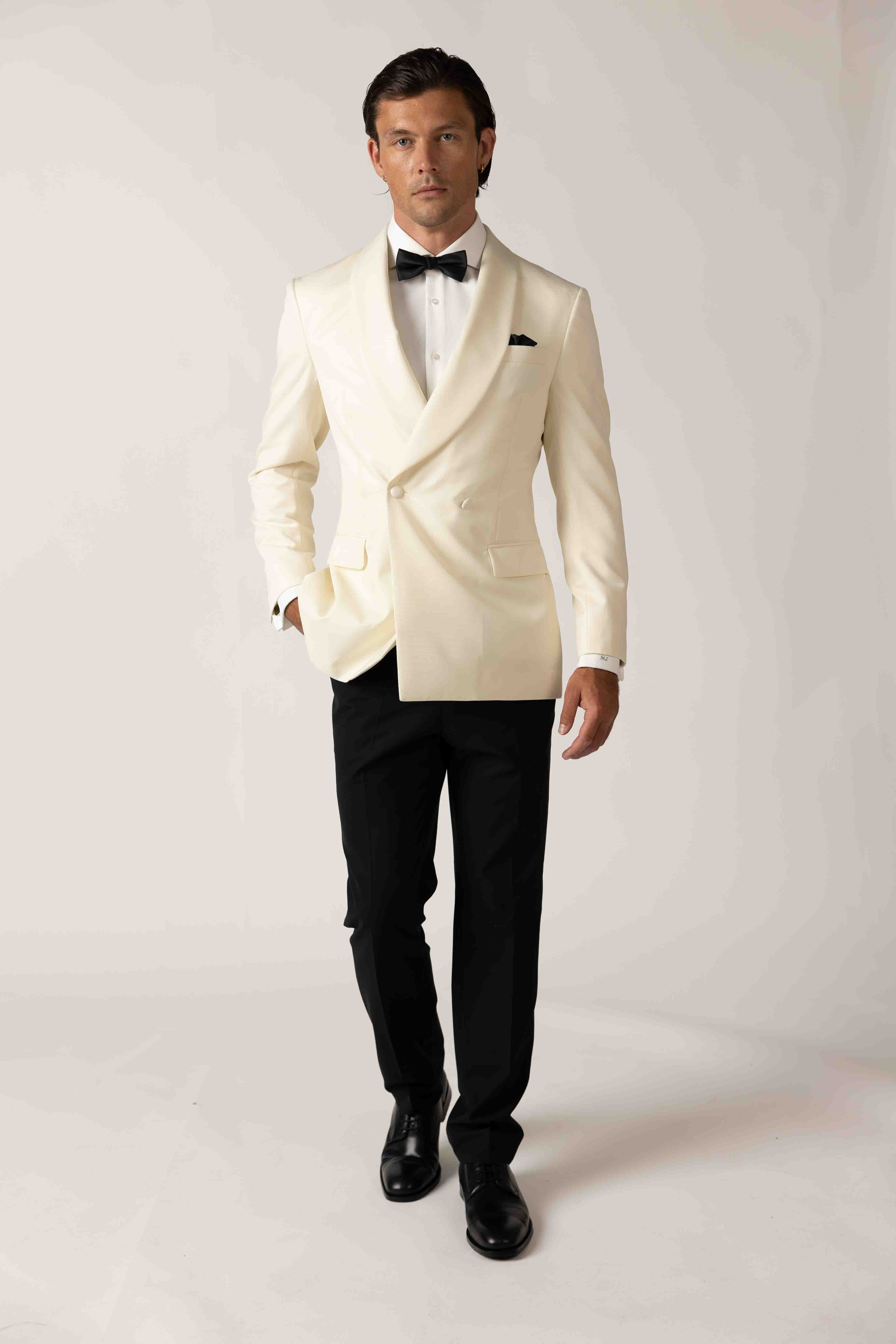 Ivory Custom Wedding Tuxedo