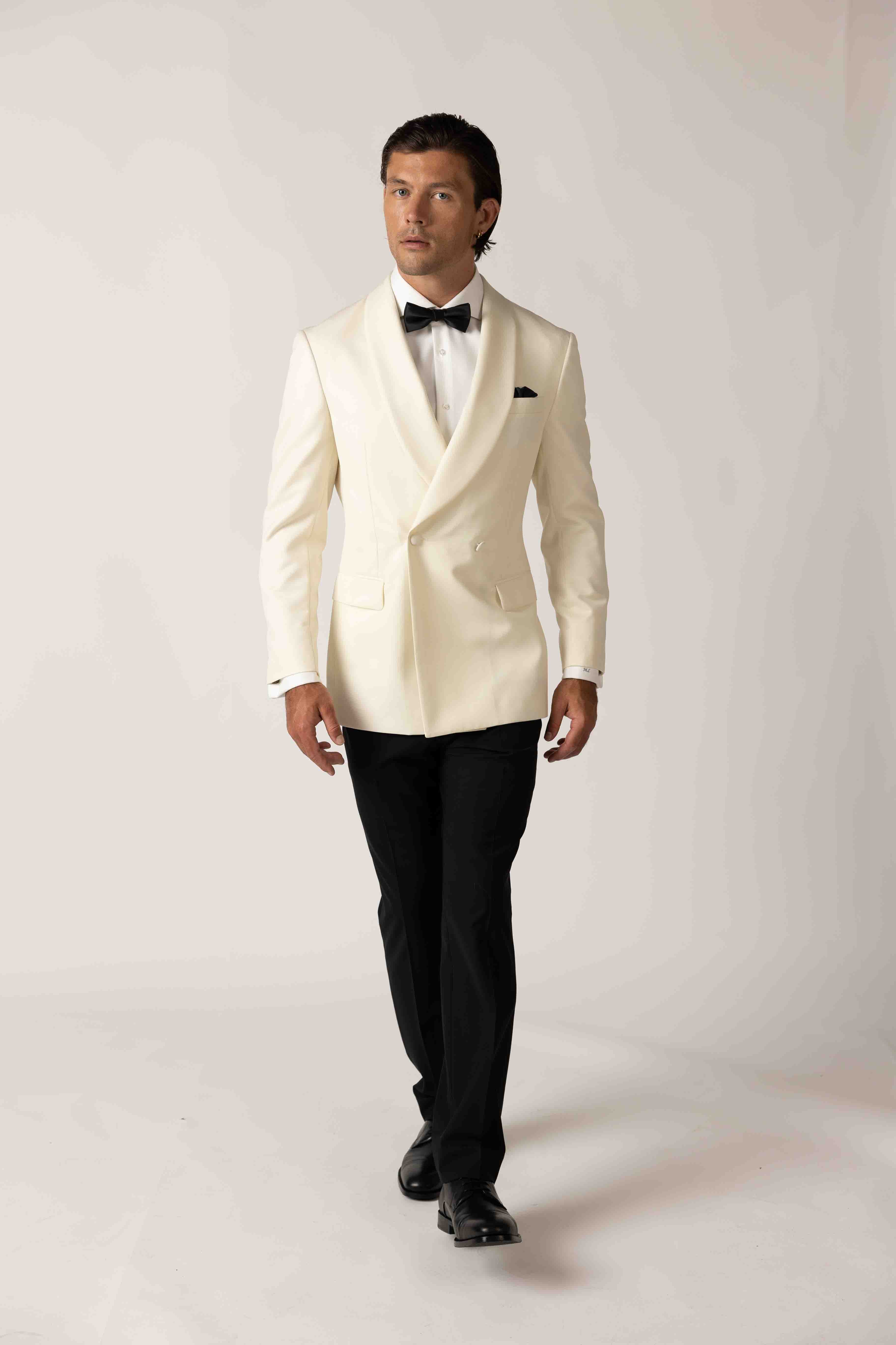 Ivory Custom Wedding Tuxedo