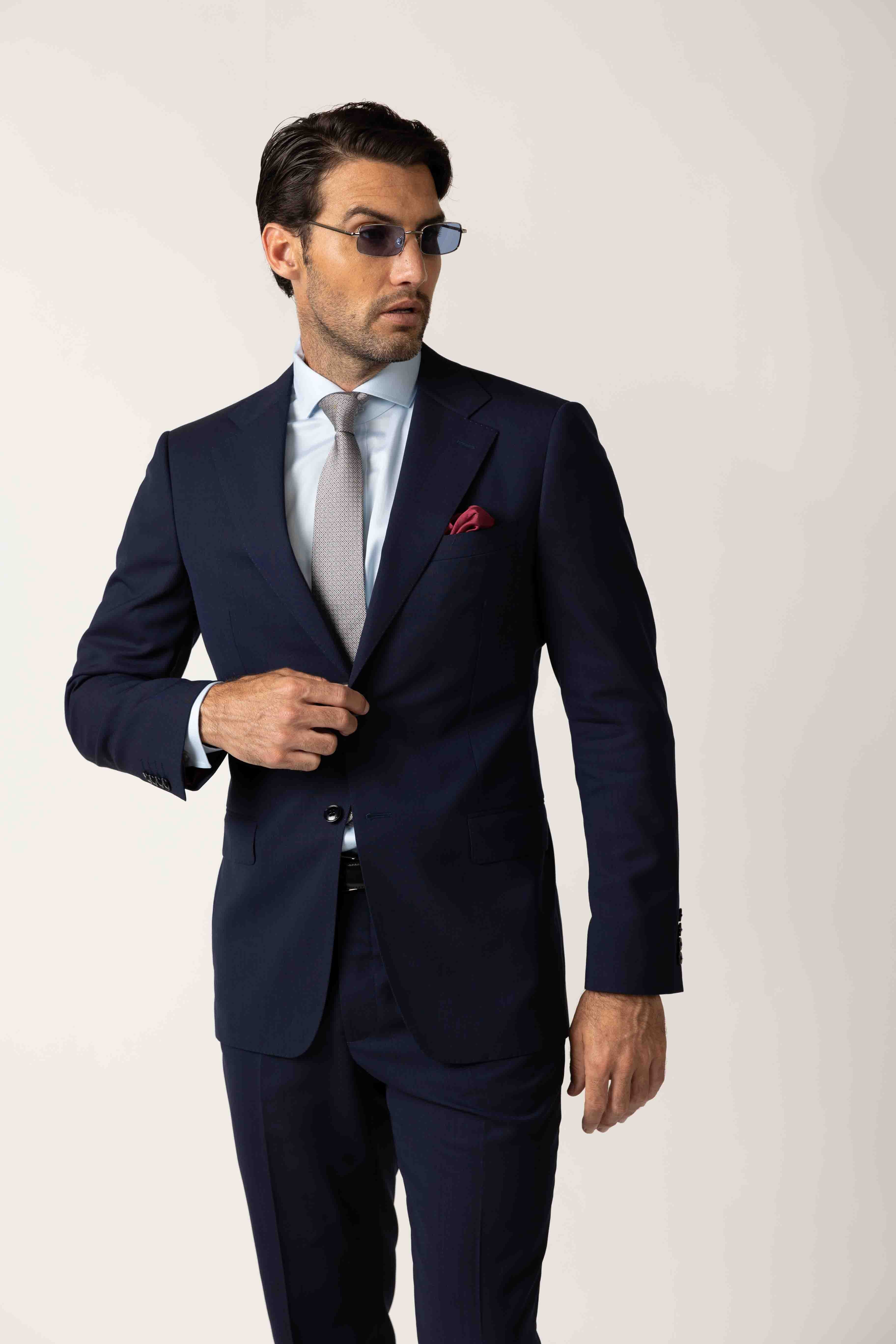 Deep Navy Tailored Suit