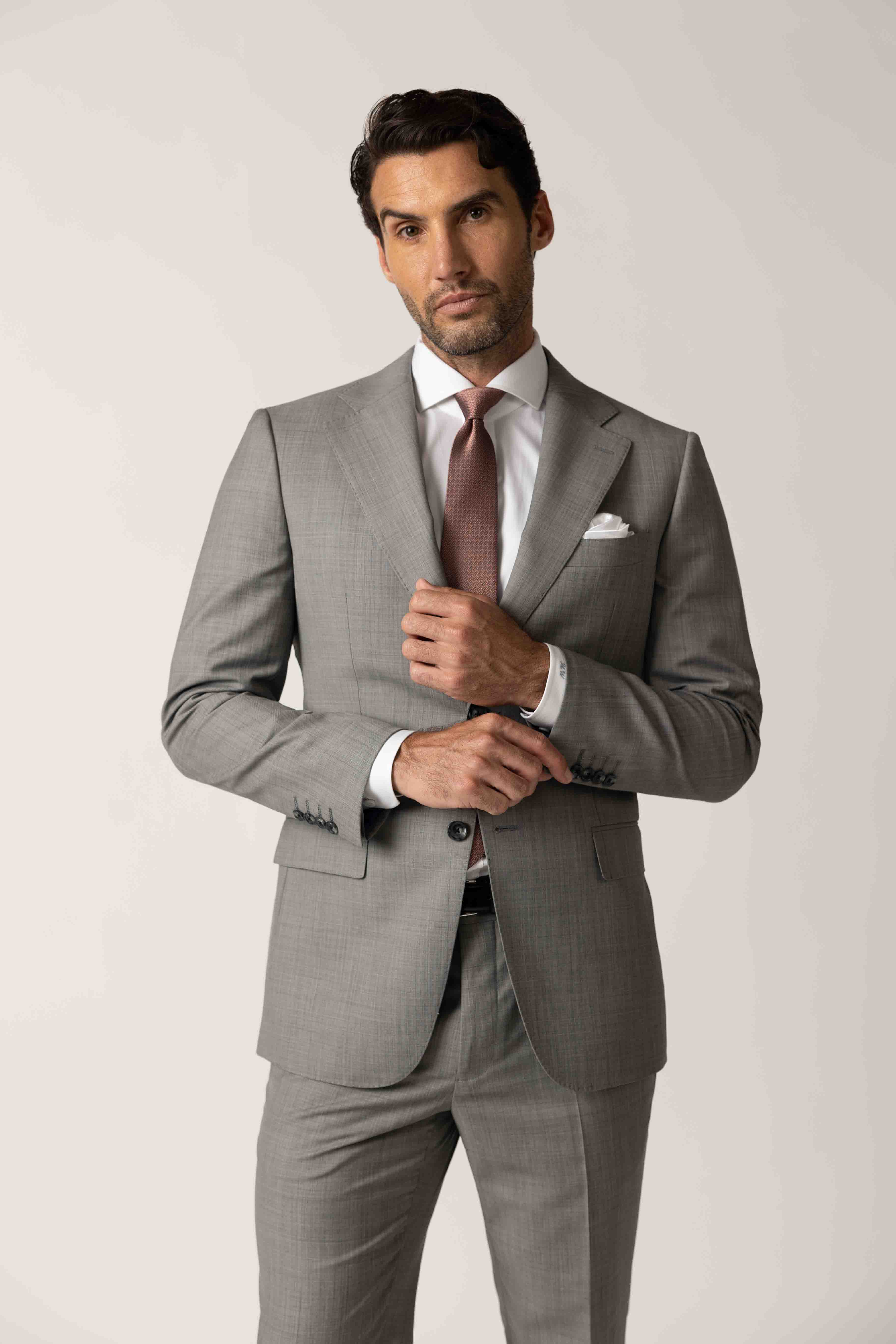Light Grey Classic Suit