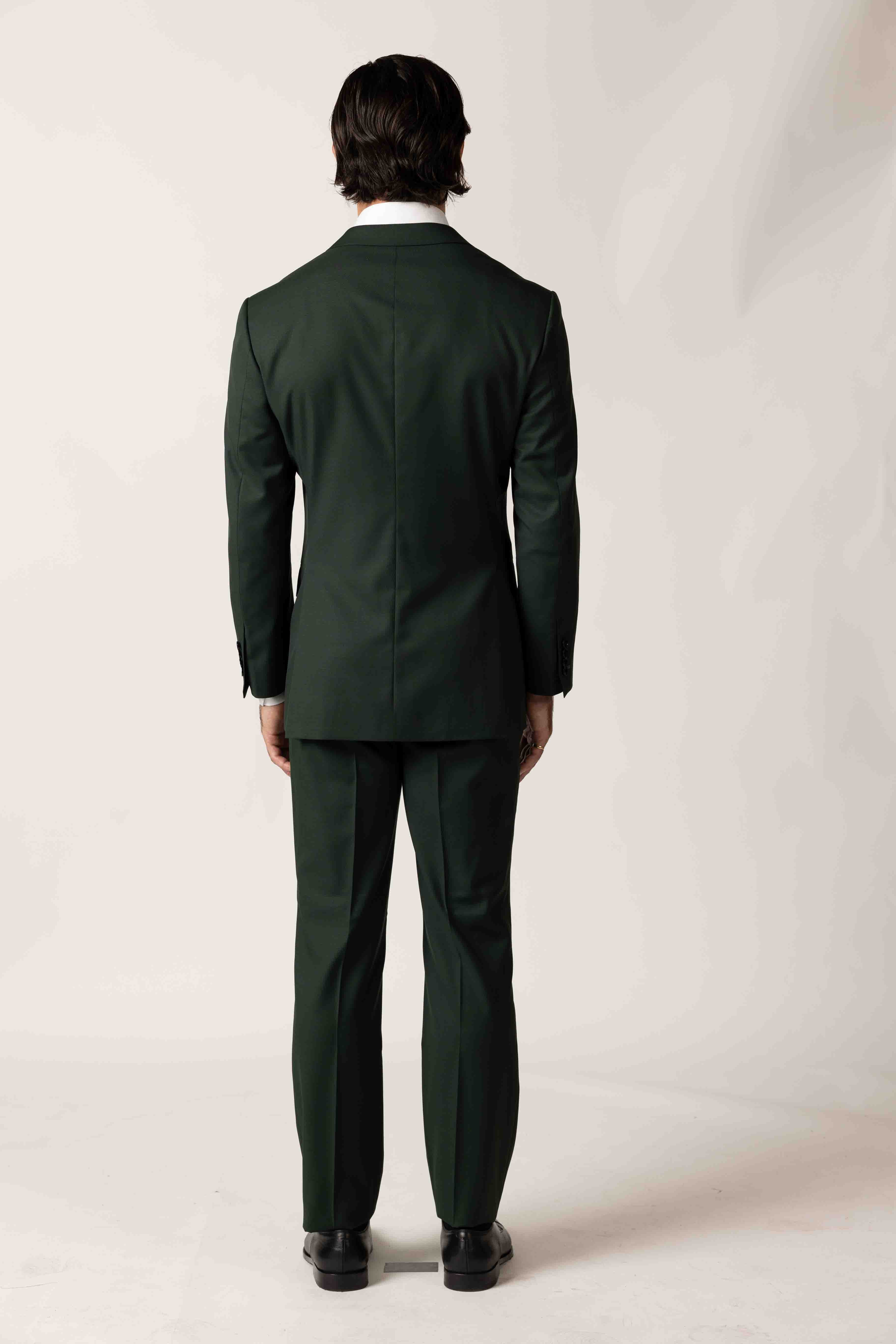 Classic Forest Green Tailored Suit