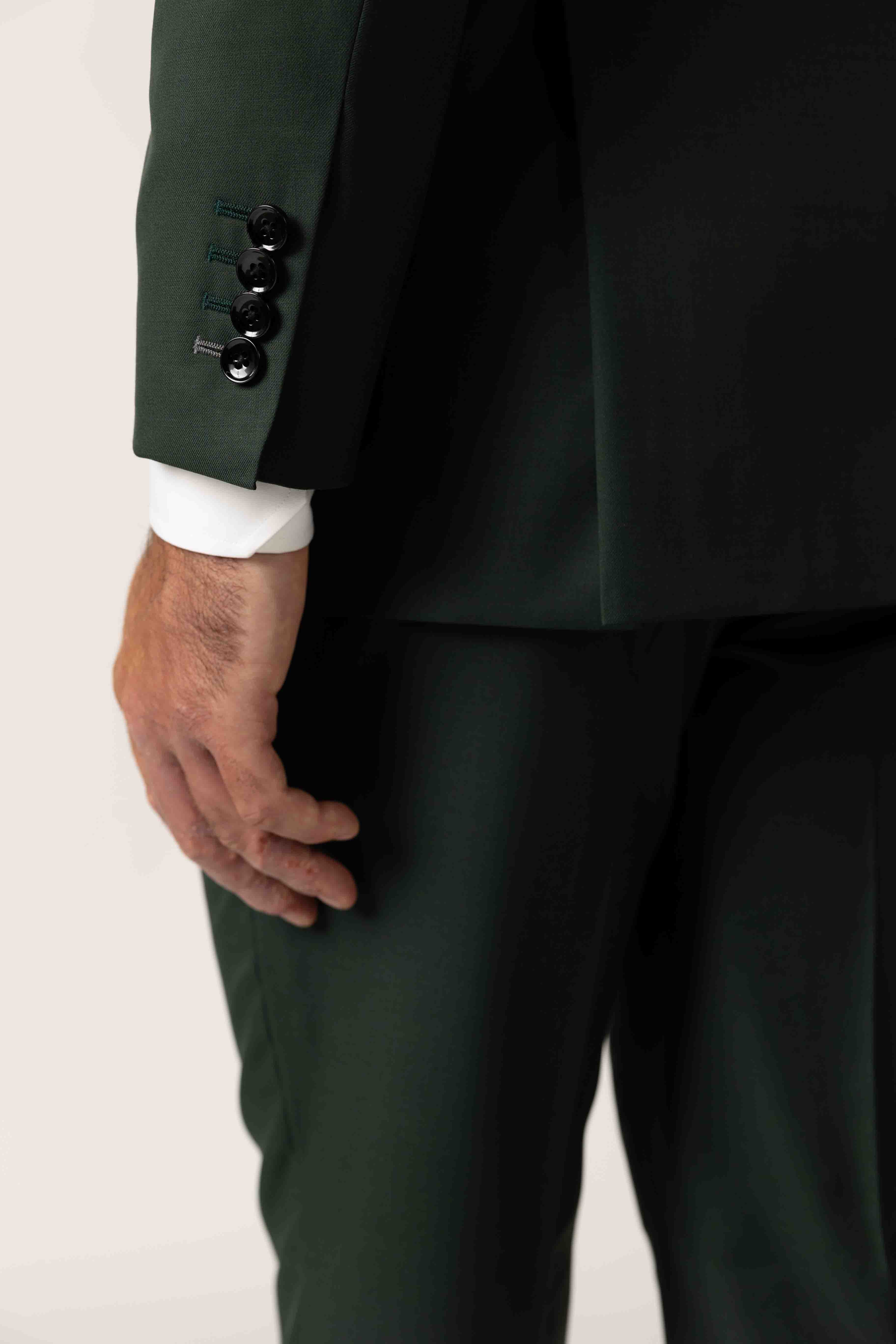 Classic Forest Green Tailored Suit