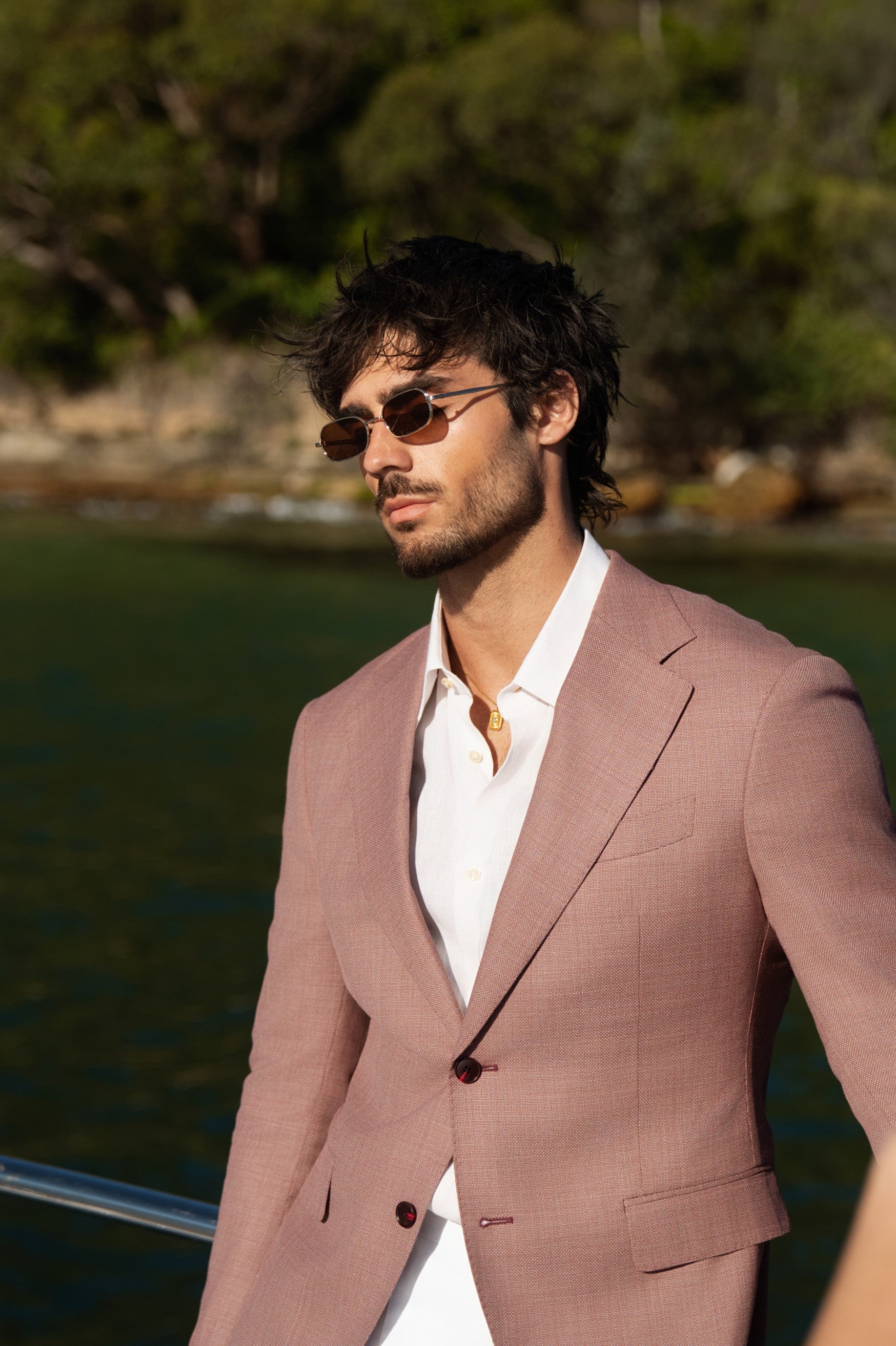 Modern Rose Brown Custom Jacket