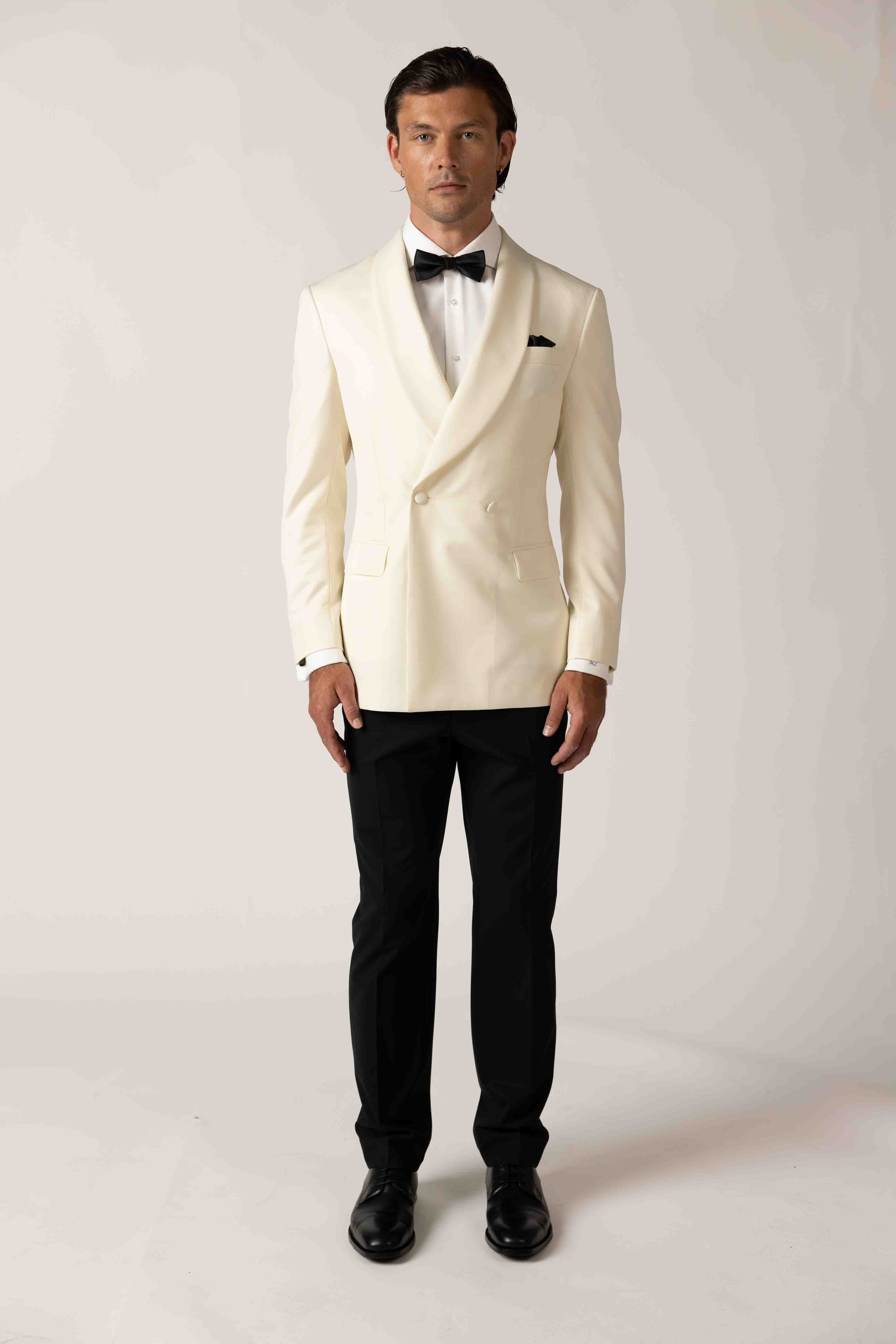 Ivory Custom Wedding Tuxedo