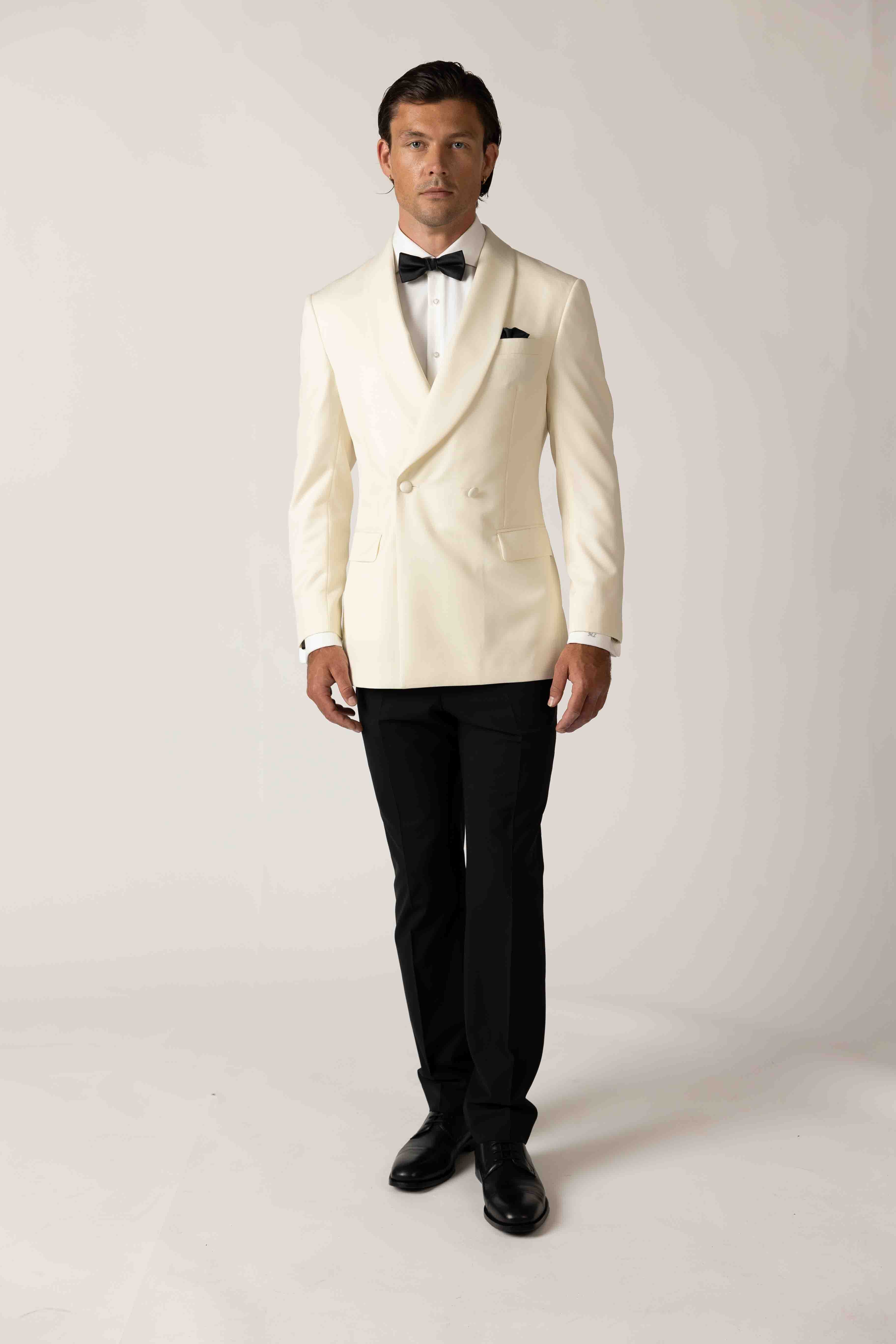 Ivory Custom Wedding Tuxedo