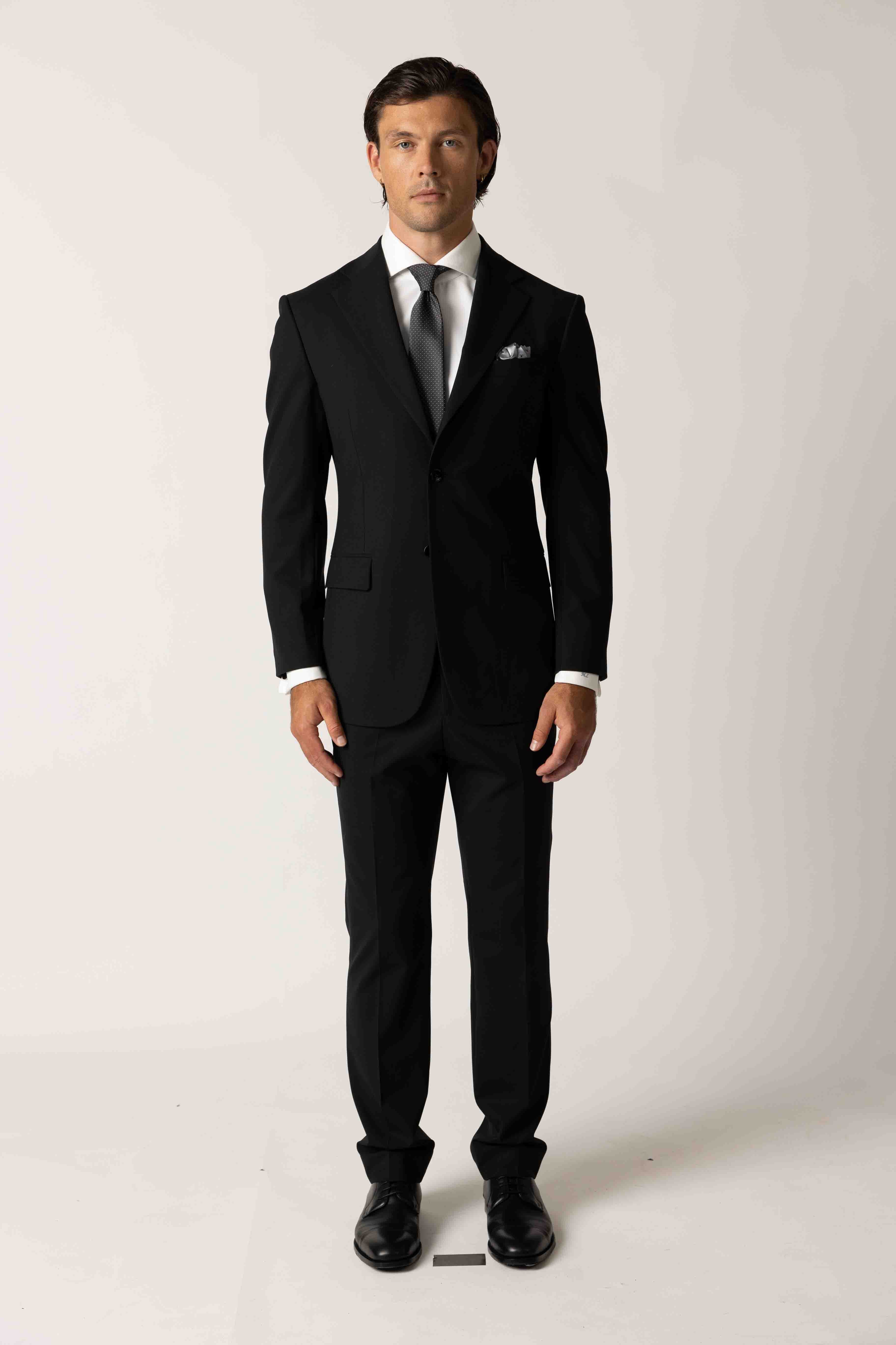 Classic Black Custom Suit