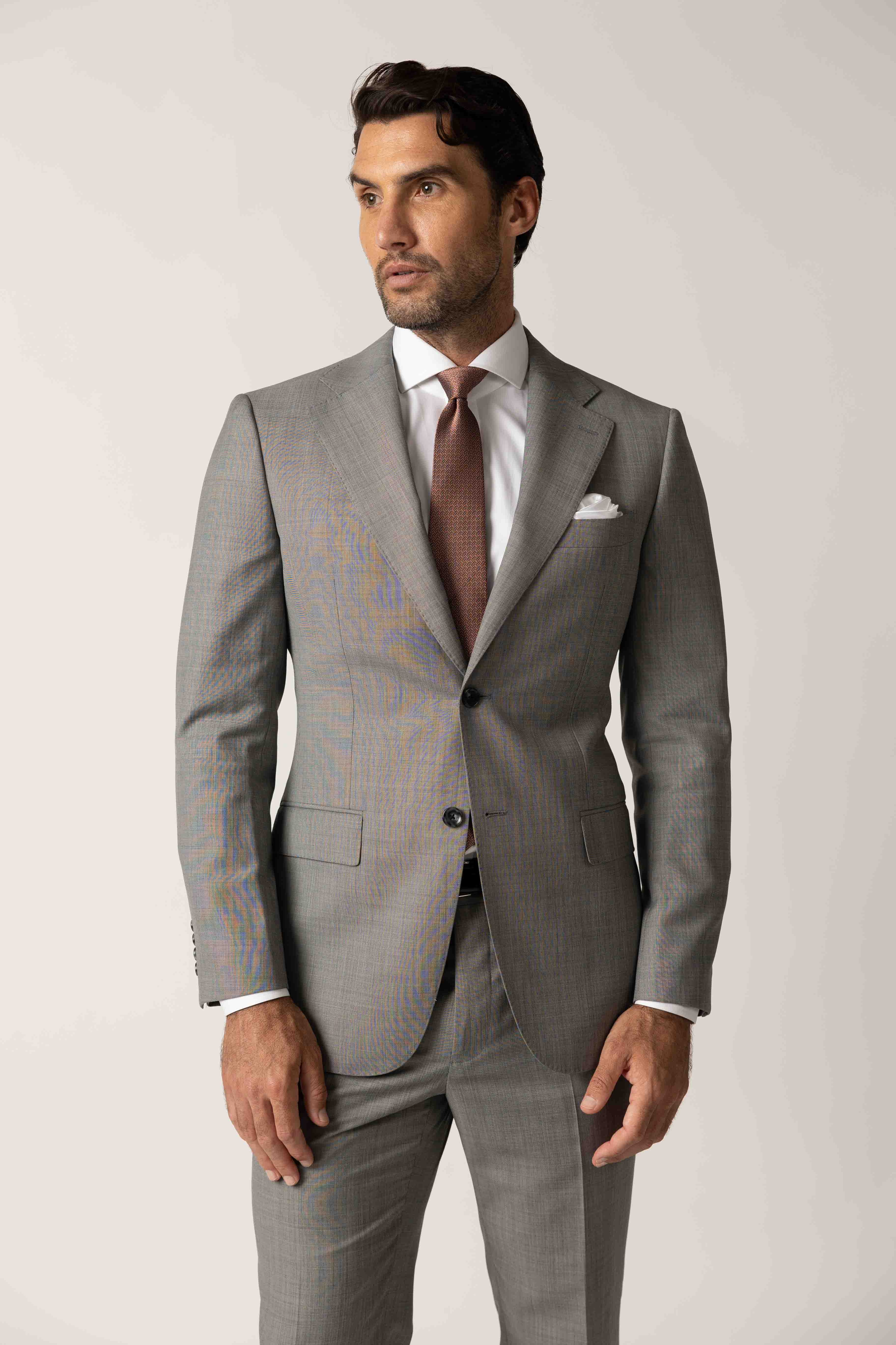 Light Grey Classic Suit