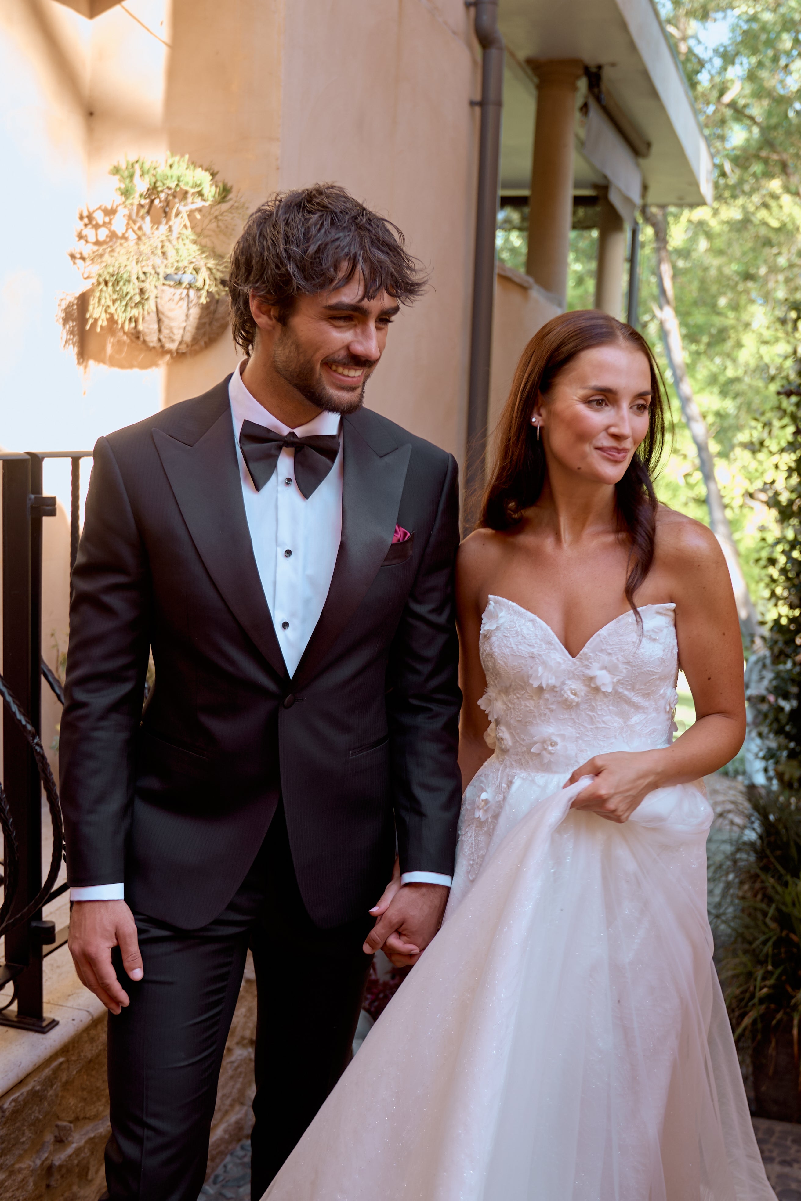 Midnight Black Custom Wedding Tuxedo