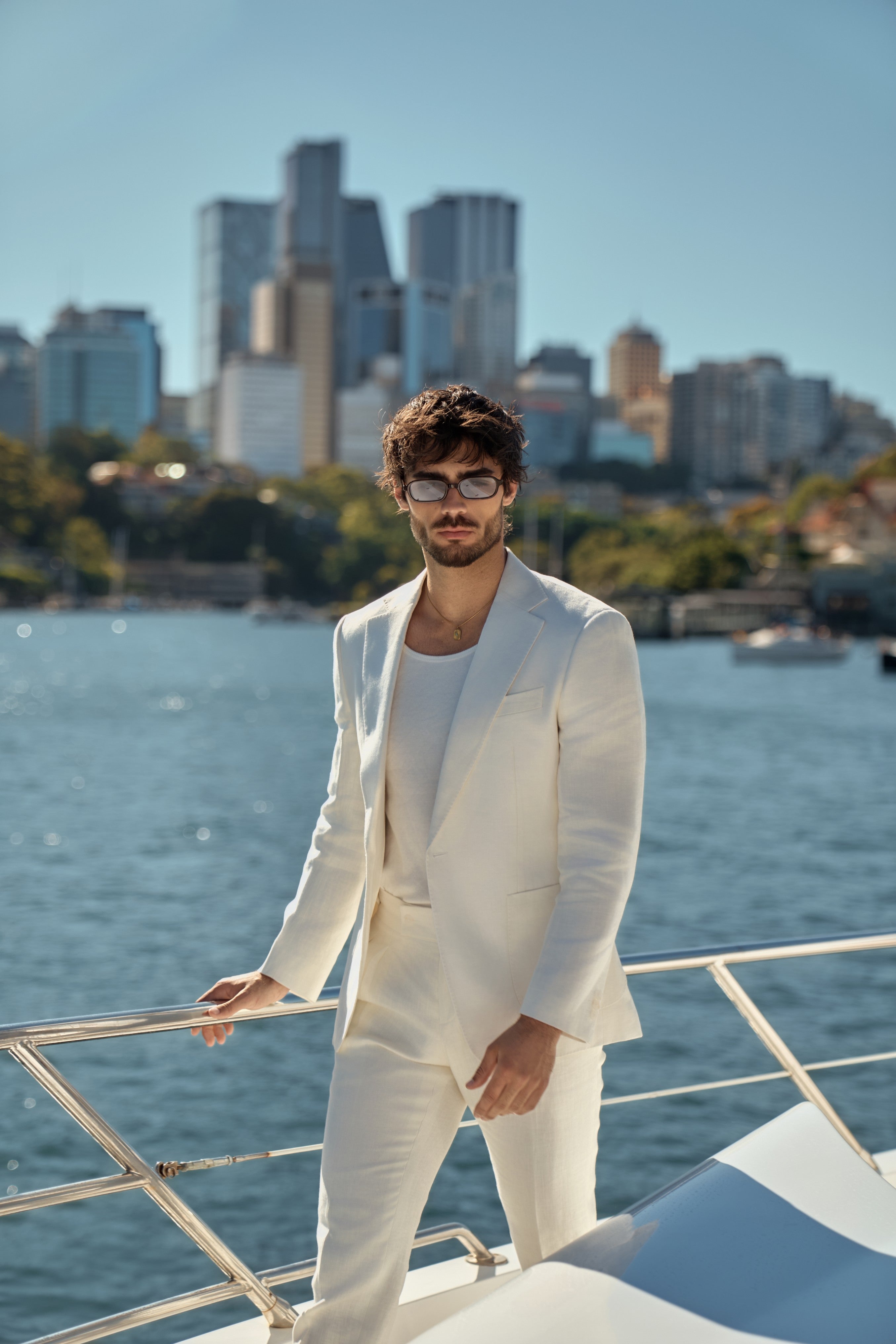 Classic Ivory Cream Custom Suit