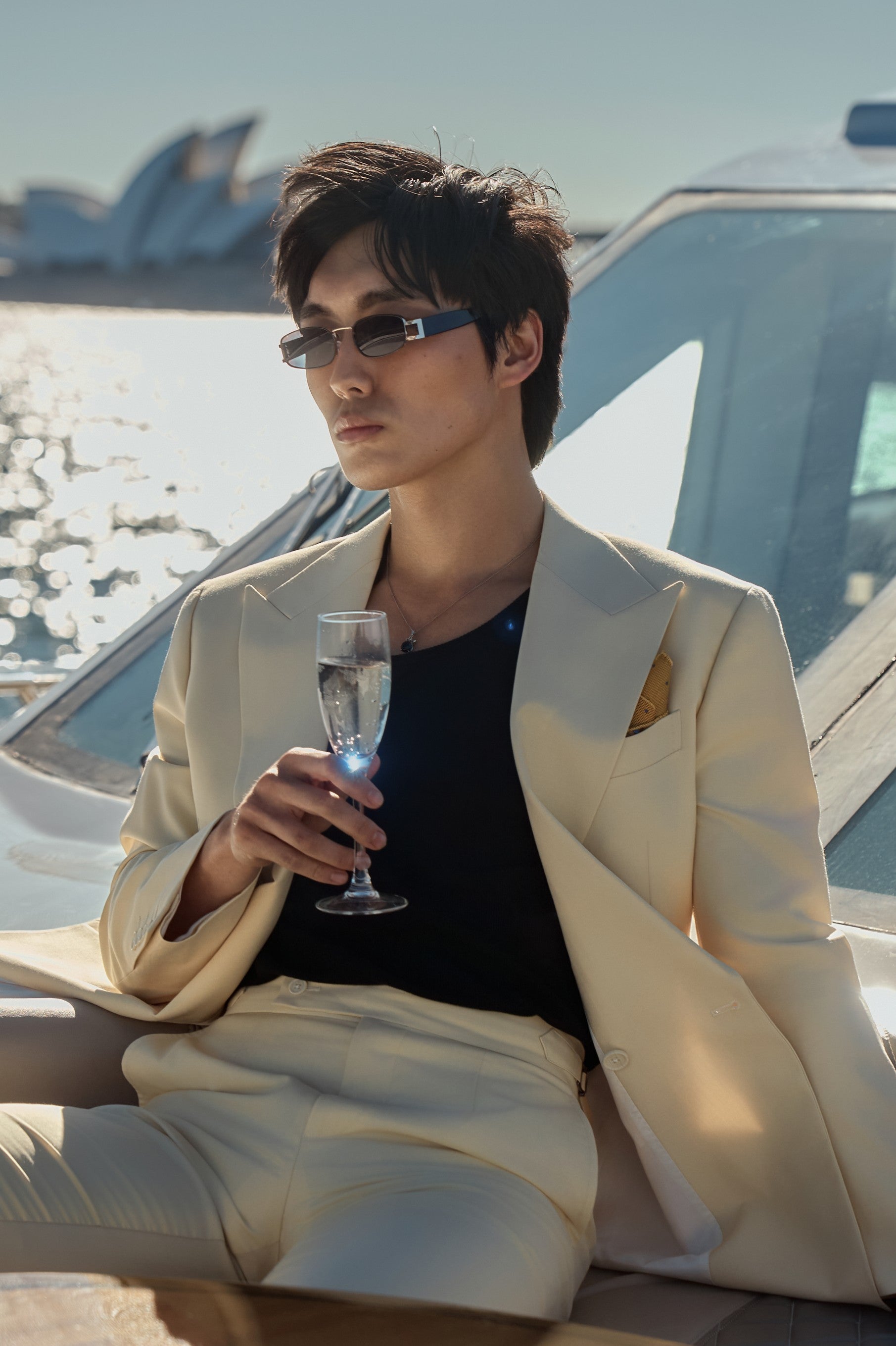 Classic Soft Ivory Custom Suit