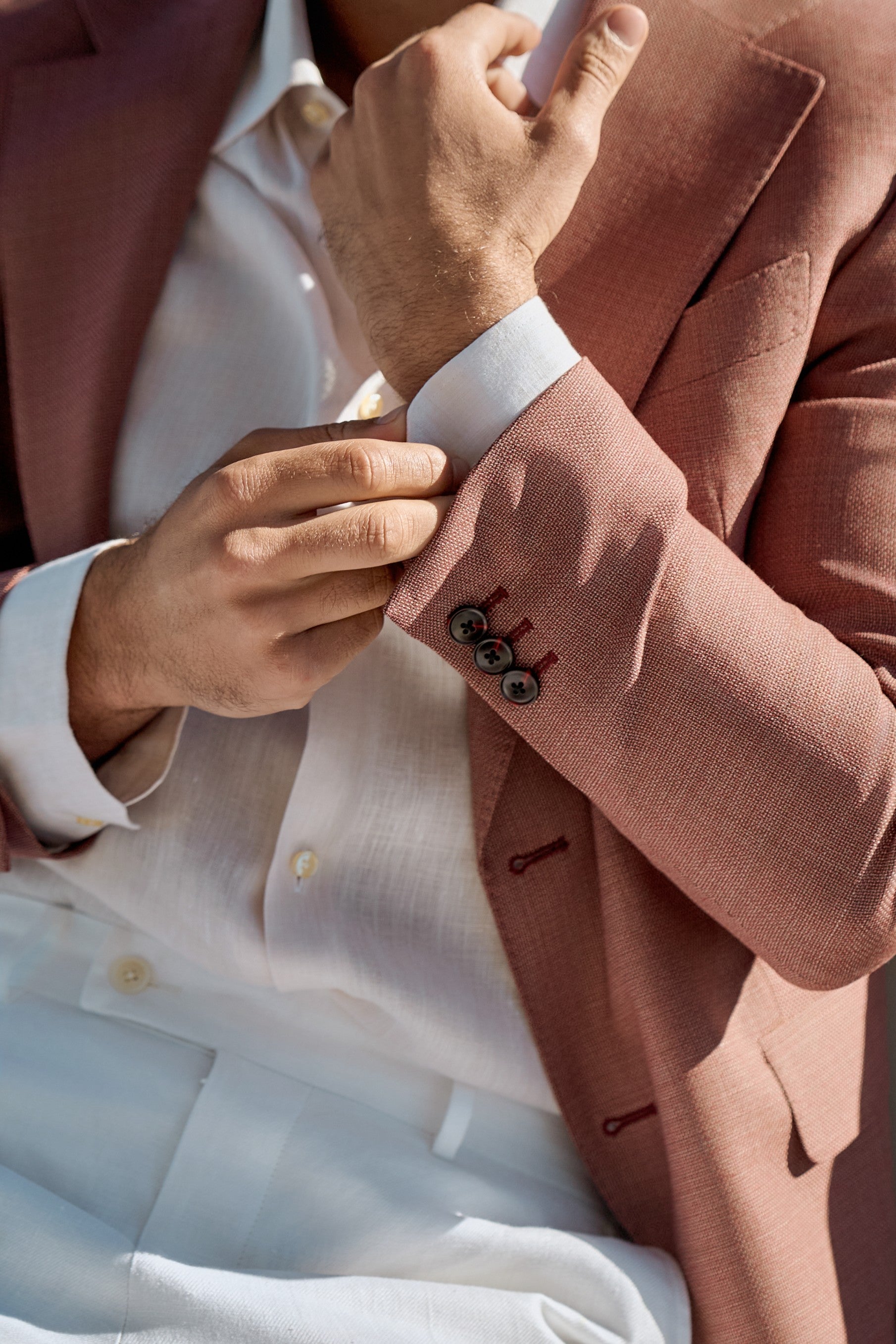 Modern Rose Brown Custom Jacket