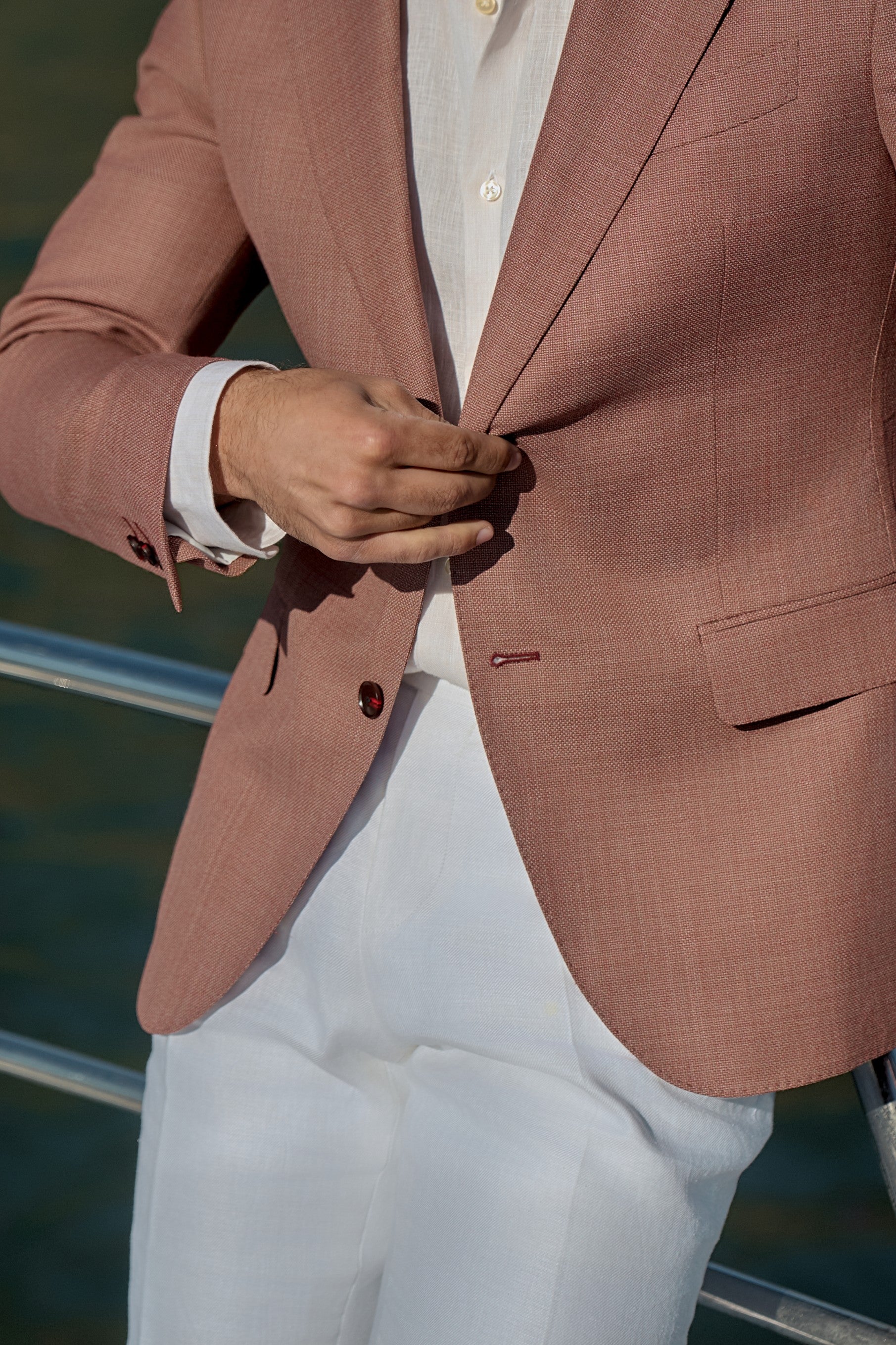 Modern Rose Brown Custom Jacket